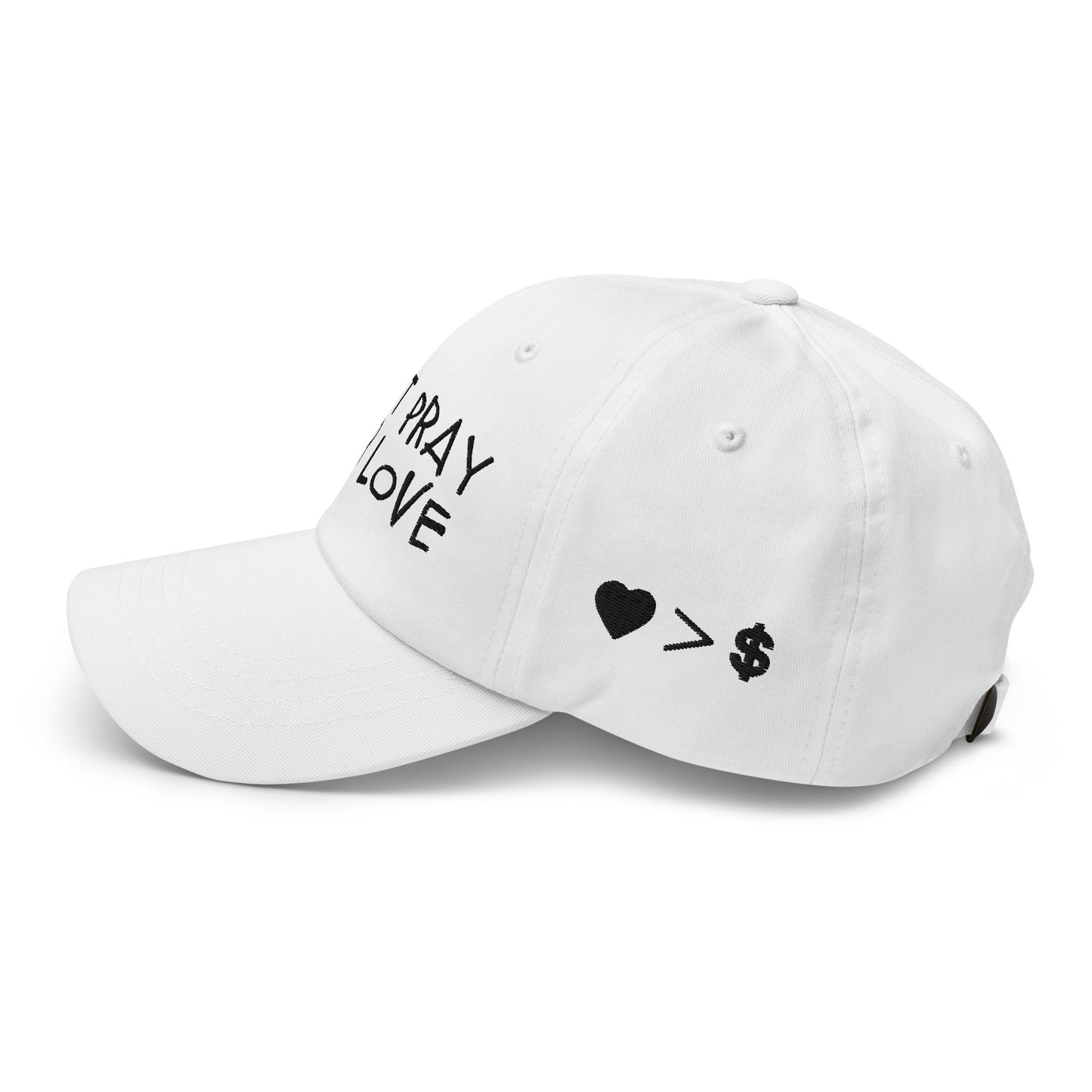 DONT PRAY FOR LOVE CAP